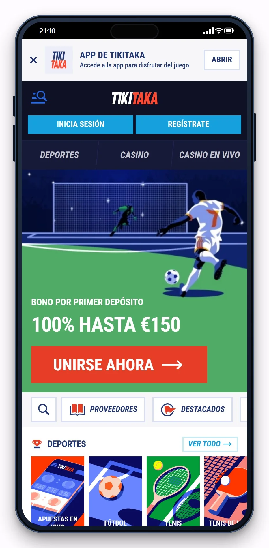 casinos con cashlib: TikiTaka en móvil, lobby